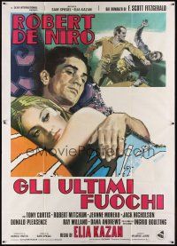 1d064 LAST TYCOON Italian 2p '76 Robert De Niro, Jeanne Moreau, Elia Kazan, cool different art!