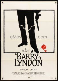 1e261 BARRY LYNDON Dutch '75 Stanley Kubrick, historical romantic war melodrama, Bourduge art!