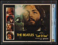 1e011 LET IT BE slabbed LC #2 '70 The Beatles, super close up of Paul McCartney at microphone!