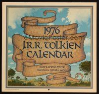 1e040 J.R.R. TOLKIEN wall calendar '76 wonderful illustrations by Greg & Tim Hildebrandt!