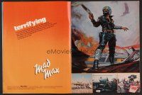 1e067 AIP 1979-1980 campaign book '79 great full-color two-page spread for Mad Max!