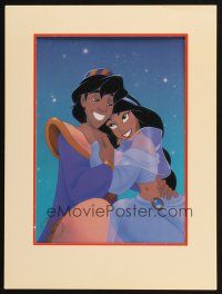 1e060 ALADDIN 12x16 matted art print '93 classic Walt Disney Arabian fantasy cartoon!