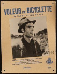 1e334 BICYCLE THIEF 7 Swiss LCs '49 Vittorio De Sica's classic Ladri di biciclette!