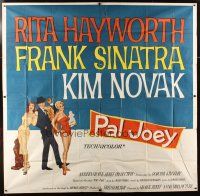 1f110 PAL JOEY 6sh '57 art of Frank Sinatra between sexy Rita Hayworth & Kim Novak!