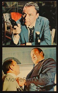 1f256 LADY IN CEMENT 2 color 8x10 stills '68 detective Frank Sinatra, Dan Blocker from Bonanza!