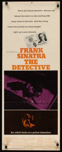 1f244 DETECTIVE insert '68 Frank Sinatra as gritty New York City cop, an adult look at police!