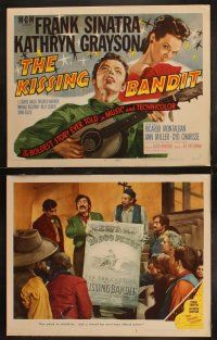 1f025 KISSING BANDIT 8 LCs '48 great images of Frank Sinatra romancing pretty Kathryn Grayson!