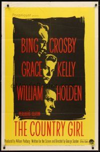 1g211 COUNTRY GIRL 1sh '54 Grace Kelly, Bing Crosby, William Holden, by Clifford Odets!