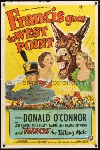1g351 FRANCIS GOES TO WEST POINT 1sh '52 Donald O'Connor & wacky talking mule!