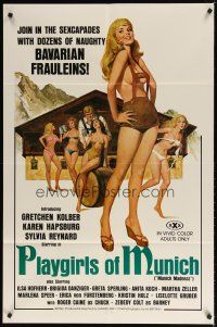 1g650 PLAYGIRLS OF MUNICH 1sh '77 join the sexcapades with dozens of naughty Bavarian frauleins!