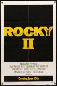 1g697 ROCKY II advance 1sh '79 Sylvester Stallone & Carl Weathers boxing sequel!