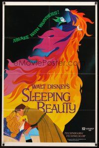 1g793 SLEEPING BEAUTY style A 1sh R79 Walt Disney cartoon fairy tale fantasy classic!