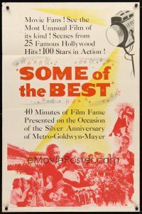 1g807 SOME OF THE BEST 1sh '49 scenes from top MGM movies from 1924 to 1948, top stars pictured!