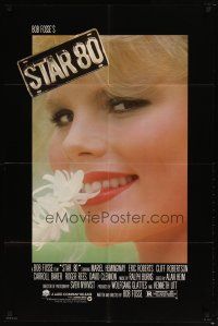 1g821 STAR 80 1sh '84 Mariel Hemingway as Playboy Playmate of the Year Dorothy Stratten!