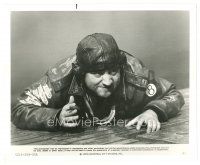 1h249 1941 8x10 still '79 Steven Spielberg, c/u of John Belushi as Wild Bill watching for enemies!