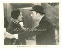 1h250 20 MILLION SWEETHEARTS 8x10 still '34 close up of Ginger Rogers staring at Allen Jenkins!