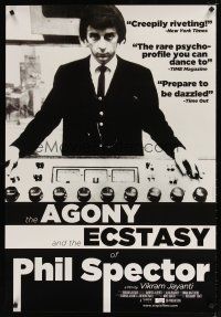 1j024 AGONY & THE ECSTASY OF PHIL SPECTOR 1sh '09 cool image of troubled music producer!