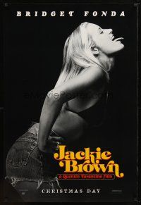 1j001 JACKIE BROWN teaser 1sh '97 Quentin Tarantino, image of sexy Bridget Fonda!
