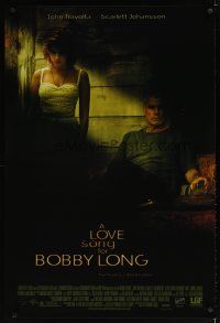 1j455 LOVE SONG FOR BOBBY LONG 1sh '04 Scarlett Johansson, John Travolta in the title role!
