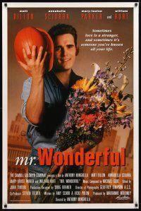 1j509 MR. WONDERFUL 1sh '93 Anthony Minghella directed, Matt Dillon, Annabella Sciorra!