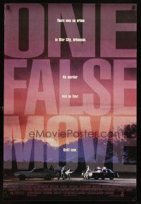 1j559 ONE FALSE MOVE 1sh '92 written by Billy Bob Thornton, there was no crime until now!