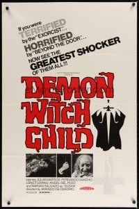 1j598 POSSESSED 1sh '76 Demon Witch Child, the greatest shocker of them all!