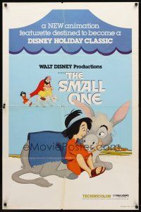 1j703 SMALL ONE 1sh '78 Walt Disney, Don Bluth, animated donkey cartoon!