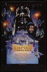 1k034 EMPIRE STRIKES BACK advance Aust 1sh R97 George Lucas sci-fi epic, great art by Drew!