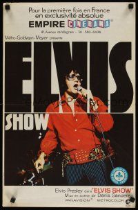1k244 ELVIS: THAT'S THE WAY IT IS French 15x21 '70 Presley performing on stage in Cinerama!