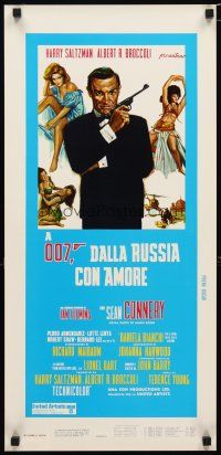 1k134 FROM RUSSIA WITH LOVE Italian locandina R80s Sean Connery is Ian Fleming's James Bond 007!