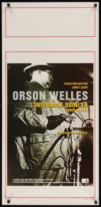 1k161 TOUCH OF EVIL Italian locandina R98 Charlton Heston, Janet Leigh, image of Orson Welles!