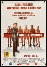 1k610 FULL MONTY Polish 27x38 '97 Peter Cattaneo, Robert Carlyle, Mark Addy, male strippers!