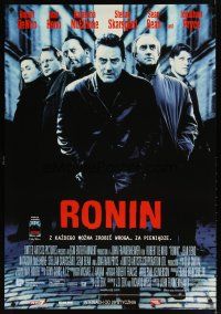 1k624 RONIN Polish 27x38 '98 Robert De Niro, Jean Reno, anyone is an enemy for a price!