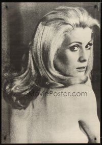 1m629 CATHERINE DENEUVE commercial poster '68 sexy image of actress from Belle De Jour!
