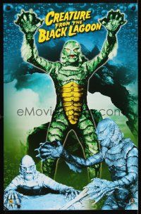 1m635 CREATURE FROM THE BLACK LAGOON commercial poster '90s images of classic Universal monster!