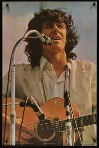 1m572 DONOVAN English commercial poster '71 cool image of singer songwriter & actor on stage!