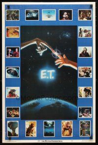 1m642 E.T. THE EXTRA TERRESTRIAL commercial poster '82 Drew Barrymore, Steven Spielberg, Alvin art!