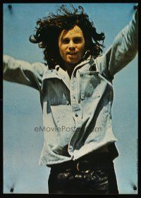 1m569 JIM MORRISON Danish commercial poster '70s cool image of Doors lead singer!