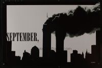 1m704 SEPTEMBER 11 Polish commercial poster '01 tasteless image from 9/11 attacks