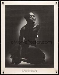 1m266 BLACK EXPOSURE 22x28 art print '70 cool photo of sexy black African-American woman!