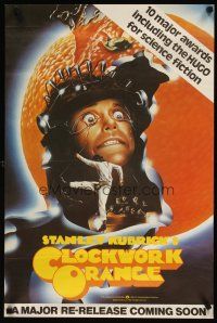 1m384 CLOCKWORK ORANGE special 20x30 teaser R82 Stanley Kubrick classic, best art of Malcolm McDowel