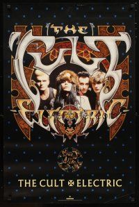 1m500 CULT 23x35 music poster '87 Electric, Ian Astbury, Billy Duffy, cool image of the band!