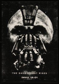 1m785 DARK KNIGHT RISES mini poster '12 the legend ends, Tom Hardy as Bane!