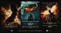 1m369 DARK KNIGHT TRILOGY special 22x40 '12 images of Christian Bale in the title role!