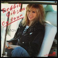 1m535 DEBBIE GIBSON 24x24 music poster '89 cool image of the pretty singer, On Tour!