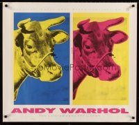 1m042 NOUVELLES IMAGES ANDY WARHOL COLLECTION 28x31 French art print '89 cool art of jersey cow!
