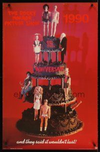 1m770 ROCKY HORROR PICTURE SHOW video poster R90 classic, cool Barbie Dolls on cake image!
