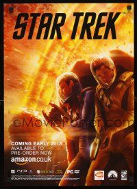 1m358 STAR TREK special 17x23 '13 CG image of Captain Kirk & Spock!