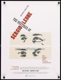 1m320 WESTERNS OF SERGIO LEONE 18x24 museum exhibition '06 Sergio Leone movie memorabilia!