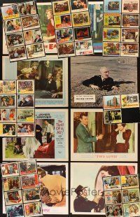 1p047 LOT OF 57 LOBBY CARDS '40s-60s many great images from a variety of different movies!